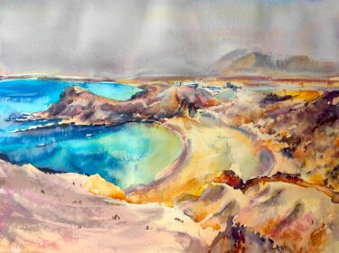 Papagayo Beach on the island of Lanzarote