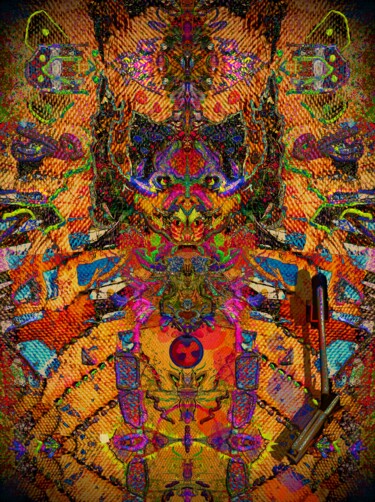 Digital Arts titled "Vinyl two" by Blamemrken, Original Artwork, Digital Painting