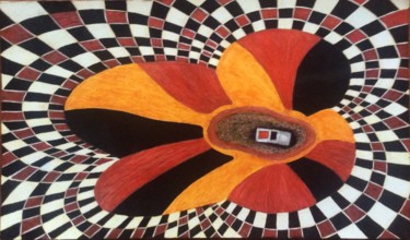 Peinture intitulée "Requiem for squares" par Martin Ashkhatoev, Œuvre d'art originale, Acrylique