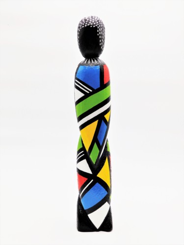 Sculpture titled "SARA IV" by Gorfi, Original Artwork, Wood