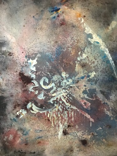 「Tourbillon」というタイトルの絵画 Daniel Bathiardによって, オリジナルのアートワーク, オイル