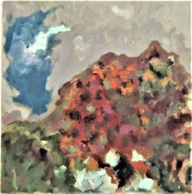 「les collines de la…」というタイトルの絵画 Giulia Archerによって, オリジナルのアートワーク, オイル