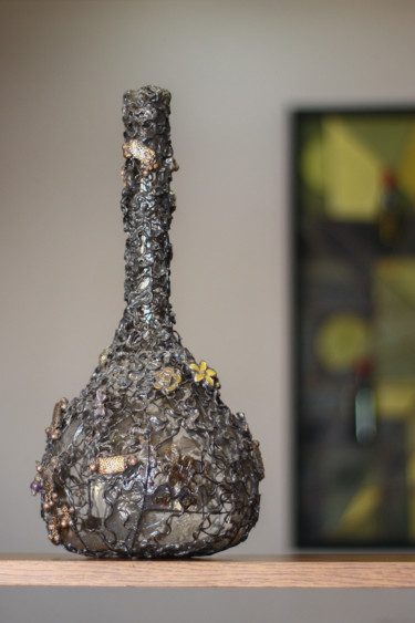 雕塑 标题为“Baroque (38x17x17 1…” 由Karen Axikyan, 原创艺术品, 金属