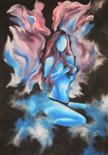 绘画 标题为“Higher Self Initiat…” 由Dominika Bartková, 原创艺术品, 彩画