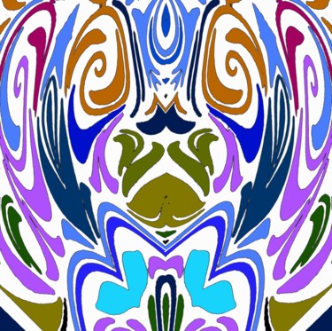 Digital Arts titled "Baroness Rose" by Peter Jalesh, Original Artwork, Digital Painting