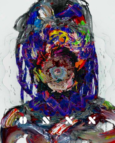 Arts numériques intitulée "F💥L💥O💥R💥A💥L💥H💥E💥A💥D…" par Oshexx, Œuvre d'art originale, Modélisation 3D