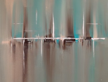 Peinture intitulée "Reflets" par Patrice Poidevin, Œuvre d'art originale, Acrylique