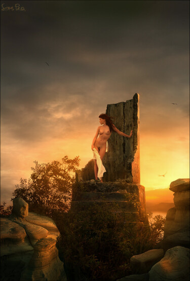 Photography titled "Pinelope's sadness" by Stas Prokhortsev Stanislav Prokhortsev, Original Artwork, Digital Photography