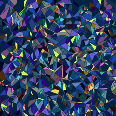 Digital Arts titled "Espace 36" by Solomon Tair Sharif (Air-T), Original Artwork, 2D Digital Work