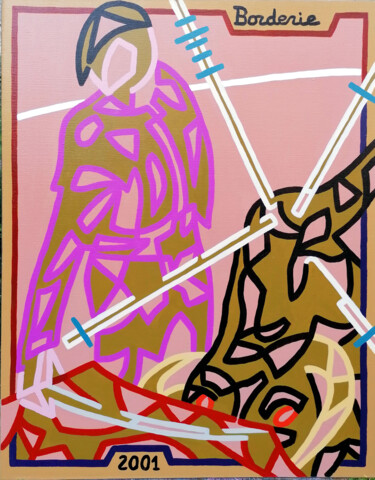 Peinture intitulée "Passe naturelle" par Jean-Pierre Borderie, Œuvre d'art originale, Acrylique Monté sur Châssis en bois