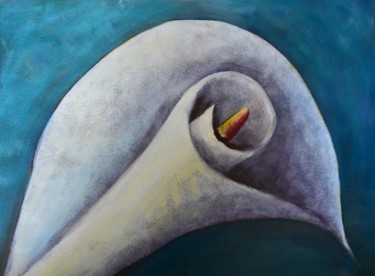 「copo de leite」というタイトルの絵画 Zinihによって, オリジナルのアートワーク, アクリル