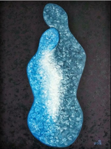 Schilderij getiteld "МЫ" door Irina Furaseva, Origineel Kunstwerk, Olie