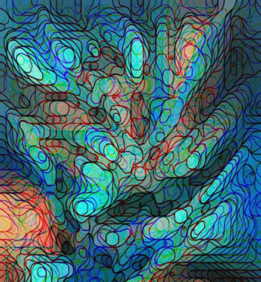 Digitale Kunst mit dem Titel "DigitalARTEautor009" von Antonio Guimaraes, Original-Kunstwerk, 2D digitale Arbeit
