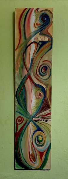 Ζωγραφική με τίτλο "Creations" από Spiros Gremo, Αυθεντικά έργα τέχνης, Ακρυλικό