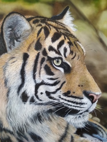 绘画 标题为“Tiger” 由Elena Kozyutenko, 原创艺术品, 油