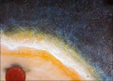 Peinture intitulée "#172 "Breathe"" par Gwoo Milord, Œuvre d'art originale, Acrylique