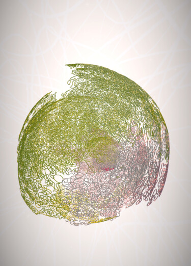 Digital Arts titled "Exceptionnel deux" by Christine Vannier, Original Artwork, 3D Modeling