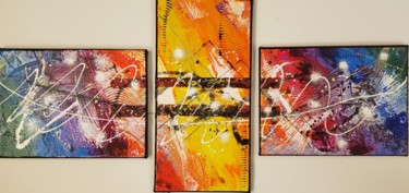 Painting titled "Acquitté du Péché" by Thomas Bathrick, Original Artwork, Acrylic