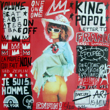 Peinture intitulée "SPACO Polnareff, 20…" par Spaco, Œuvre d'art originale, Collages