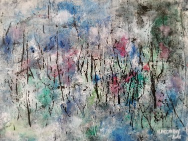 Peinture intitulée "BB65." par Herve Megaides, Œuvre d'art originale, Huile