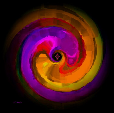 Digital Arts titled "CG543" by Christiane Guilleminot, Original Artwork, Digital Painting