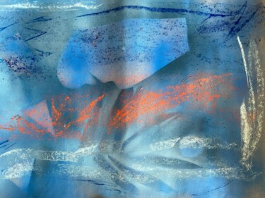 绘画 标题为“La période bleue 3” 由Sophie Agogué, 原创艺术品, 丙烯