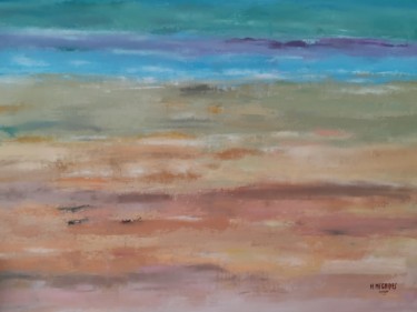 Peinture intitulée "Z105bis." par Herve Megaides, Œuvre d'art originale, Huile