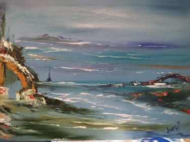 Peinture intitulée "Pnl #7" par Pascal Jung, Œuvre d'art originale, Huile