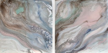 绘画 标题为““JUPITER” planet di…” 由Palirina, 原创艺术品, 丙烯 安装在木质担架架上