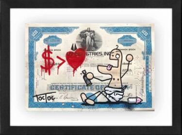 Malerei mit dem Titel "Baby Graffiti" von Toctoc, Original-Kunstwerk, Marker