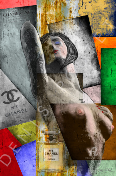Digital Arts με τίτλο "STC" από Denis Poutet, Αυθεντικά έργα τέχνης, 2D ψηφιακή εργασία