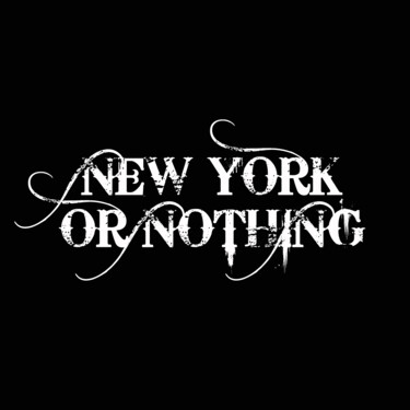 绘画 标题为“New York Or Nothing” 由Tony Rubino, 原创艺术品, 丙烯 安装在木质担架架上