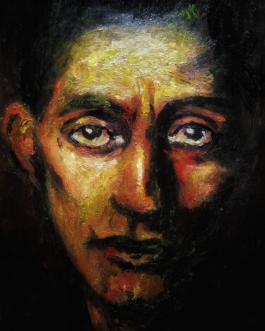 绘画 标题为“Portrait of an Indi…” 由Sasha Brisac, 原创艺术品, 丙烯