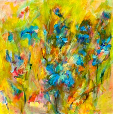 IRIS DE MA MAISON VERTE 100X100