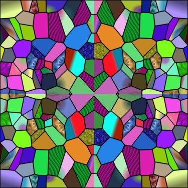 数字艺术 标题为“Color Reflections #…” 由Jeb Gaither, 原创艺术品, 2D数字工作