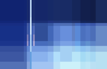 Digitale Kunst getiteld "Delft Blue" door Daniel Buchner, Origineel Kunstwerk, 2D Digital Work