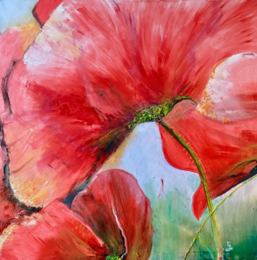 Peinture intitulée "What you see is wha…" par Isabelle Reygaerts, Œuvre d'art originale, Huile Monté sur Châssis en bois