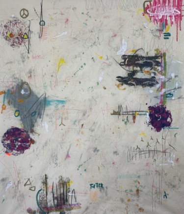 绘画 标题为“TRUST YOU” 由Dominik Robert Brunner, 原创艺术品, 丙烯