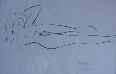 印花与版画 标题为“Sérigraphie n° 25” 由Paul Maulpoix, 原创艺术品, 丝网印刷