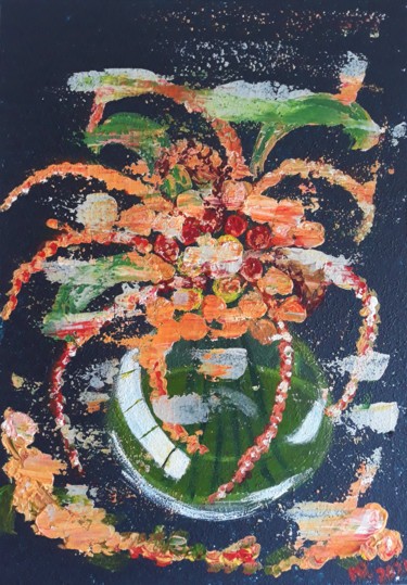 绘画 标题为“Still life charming…” 由Marie Ruda, 原创艺术品, 丙烯