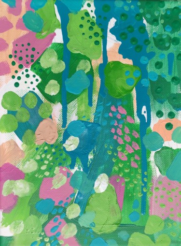 绘画 标题为“Spring (Printemps)” 由Valentina Pushkareva, 原创艺术品, 丙烯