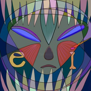 Digital Arts titled "I.E." by Solomon Tair Sharif (Air-T), Original Artwork, 2D Digital Work