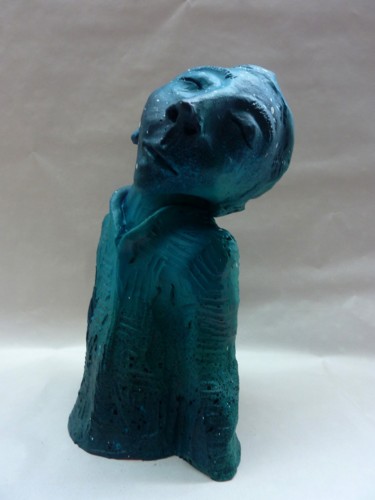 Sculpture intitulée "Réverie 2/8" par Saname, Œuvre d'art originale, Plâtre
