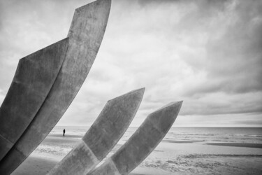 Fotografie getiteld "Omaha Beach" door Gwenola De Muralt, Origineel Kunstwerk, Digitale fotografie