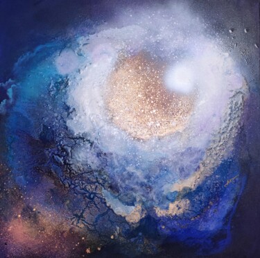 绘画 标题为“Universe” 由Beata Wiśniewska-Kowalewska, 原创艺术品, 丙烯