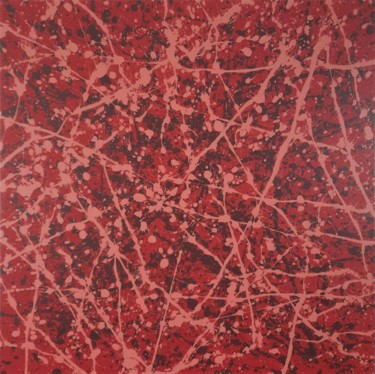 Expression ton sur ton - Terre de Sienne Peinture intitulée "Expression ton sur…" par Julyexia, Œuvre d'art originale, Acrylique Monté sur Châssis en bois