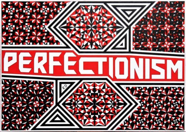 图画 标题为“Perfectionism 3” 由Раиль Давлетшин, 原创艺术品, 中性笔