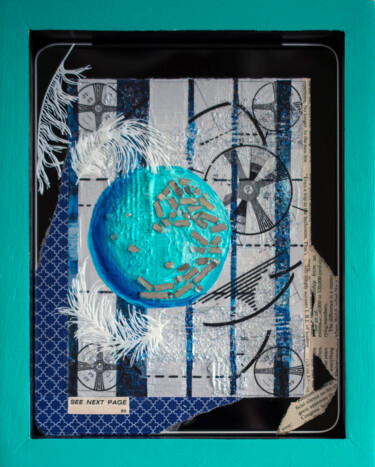 Sky Personification Painting titled "Sky Personification" by Brittany Ellis, Original Artwork, Acrylic