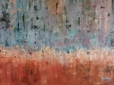 Peinture intitulée "Z86" par Herve Megaides, Œuvre d'art originale, Huile