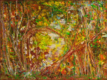 绘画 标题为“Magic of the Autumn…” 由Elena Giersch (Charmelena.Art), 原创艺术品, 丙烯